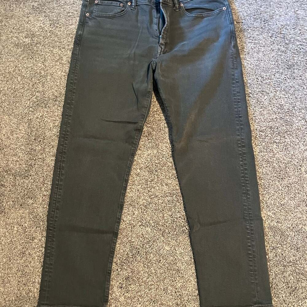 American Eagle Charcoal Gray Slim Fit Jeans